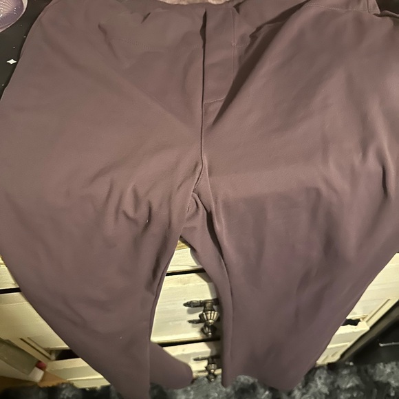 Purple Flare Work Pants by Halara - Picture 3 of 4